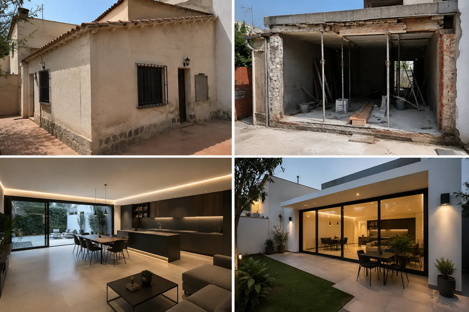 Ampliación de vivienda en Barcelona y Tarragona